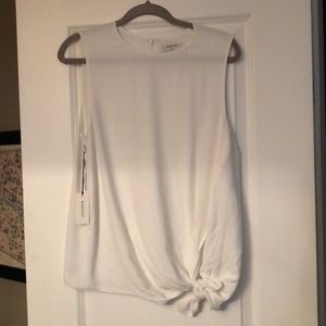 BNWT Ladies Babaton Hopkins Sleeveless Knot Blouse